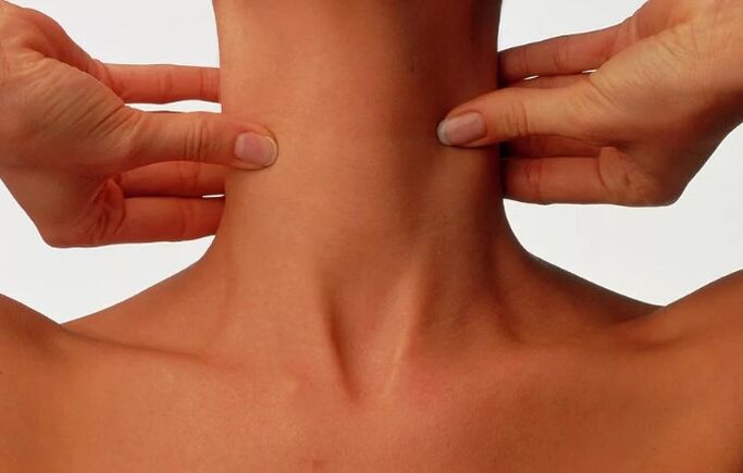 Neck self-massage